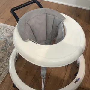 Baby Walker Foldable with 9 Adjustable Heights, Baby Walkers and Activity Center for Boys Girls Babies 7-18 Months, Portable Wheeled Baby Activity Walker