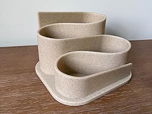 Bohemian Style Neutral Beige Pen Holder, Premium Aesthetic Desk Organizer, Stylish Desk Accessories, Sturdy Cute Pencil Holder, Practical Office Supplies, Ideal Home Office Decor For Women, Perfect For Spring Desk Makeover |