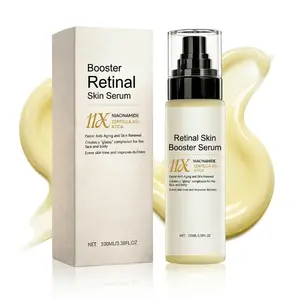 Retinal Skin Booster Serum | Niacinamide Anti-Aging Serum - K-Beauty Facial Serum for Fine Lines, Firming & Radiance | Hydrating Face Serum All Skin Types