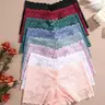 8 Pack Comfy Soft Lace Boyshorts Fitted Panties Set, Sexy, Trendy & Elegant Everyday Underwear