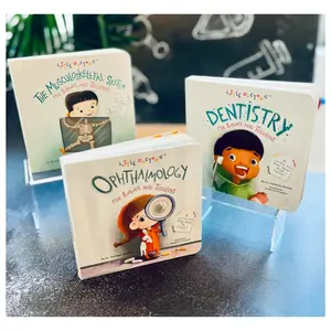 Little Doctors Children’s Book Set Vol. 2  Educational Kids Stories About Healthcare & Helping Others - Hardcover