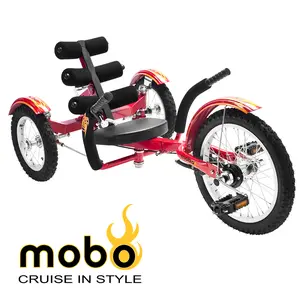Mobo Mobito Tricycle for Kids - A Single Speed Low to the Ground Tricycle for Outdoor Cycling