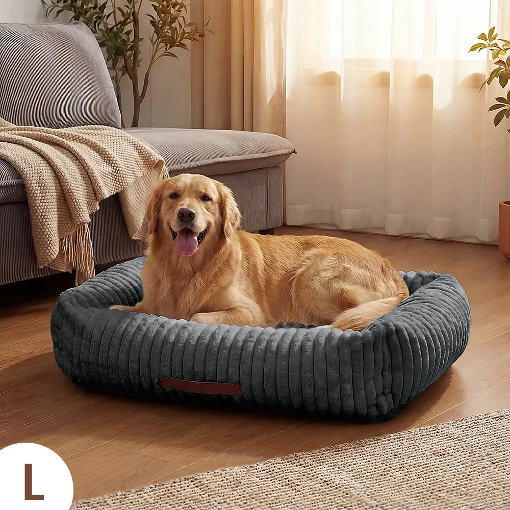 Pet Bed, Deep Grey, L(36*27*8")