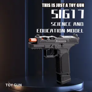 SIG17 Kids Toy Gun Model, Portable Outdoor Play Toy, Ideal Gift for Birthday, Christmas & All Holidays