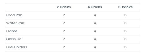 [FLASH SALE] ROVSUN 5 QT Round Silver Chafing Dish Buffet Set with Glass Lid & Holder