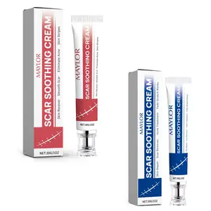 Scar Gel - Scar Cream for Surgical Scars - Transparent Gel Formula with Retinol and Vitamin E - Acne Scar Treatment, Keloid Scar Treatment, Scar Removal Cream