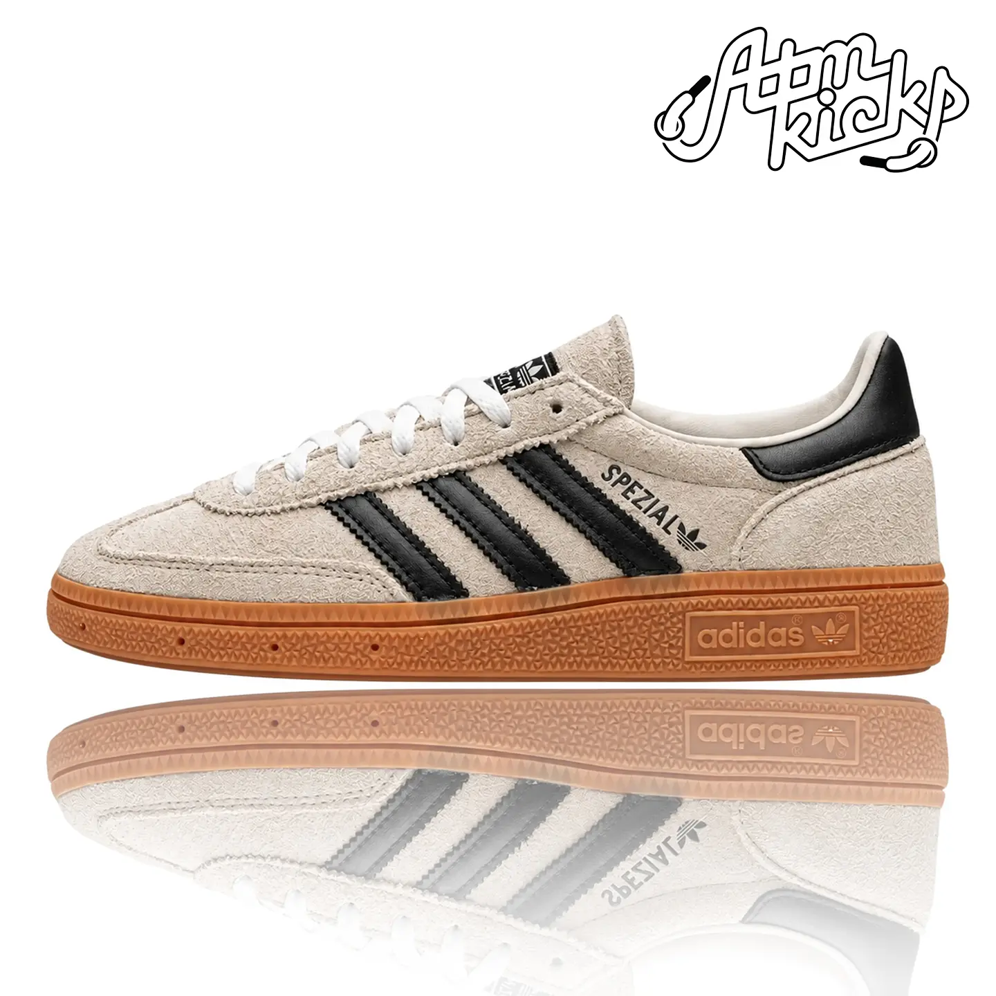 Adidas Handball Spezial Aluminum Core Black (Women's) IF6562 Authentic Shoes Footwear Sneaker Trainer Comfortable Walking Fashion Trending Gift