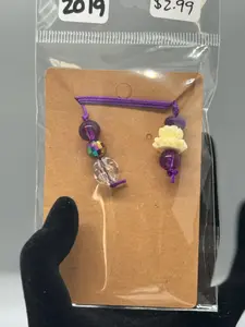 Large Handmade Beaded Bookmark – Unique Reader Gift # 2019