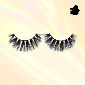 Maddy 19mm High Density Open Eye Lashes - Faux Mink Eyelash Extensions with Luxury Casing