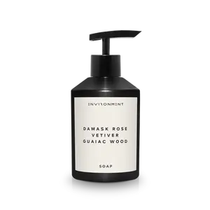 ENVIRONMENT Inspired by 5-Star Hotels FMT Hand Soap, 300ml Luxury Liquid Hand Soap (Damask Rose | Vetiver | Guaiac Wood) Home Essentials, Kitchen & Bathroom Hand Soap, Hand Wash, Vegan & Cruelty-Free