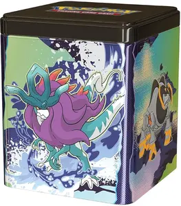 2025 Spring Stacking Tin - Random Play Booster Box Premium Collectors Box Hobby Trading Cards Poke Pack Bundle