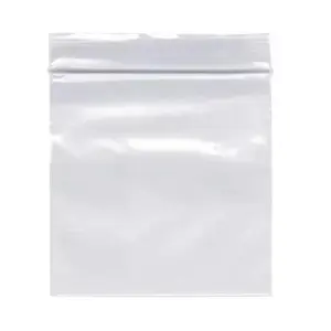 Clear Zip Top Seal Recloseable Lock Bags 4x6 Packaging Supplies 100 Pack