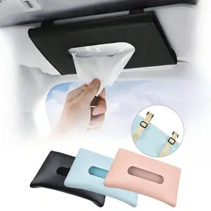 Car Tissue Holder, Car Sun Visor Tissue Dispenser, Leather Backseat Tissue Holder, Sun Visor Accessory, Tissue Free, Car Organizers, Car Console Organizer, Car Accessories Women