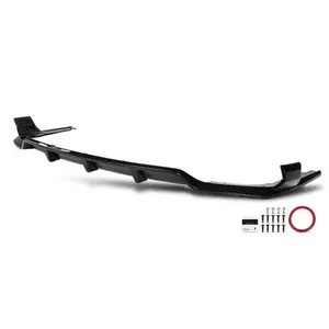 Glossy Black GT Style Rear Bumper Diffuser Fits 2019-2025 BMW X7 G07 M50 M Sport