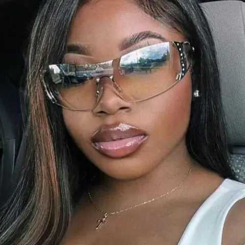 Vintage Trendy Fashionable Sunglasses, Retro Y2K Sunglasses for Everyday Use, Fashion Accessories for Outdoor Activities, Trendy Casual Sunglasses