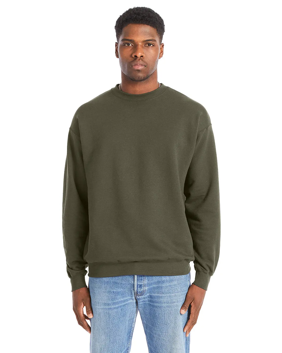 Hanes RS160 Perfect Fleece Crewneck Sweatshirt