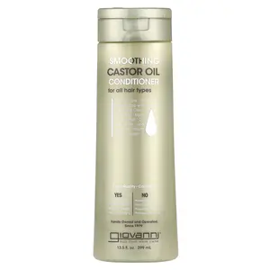 Giovanni Smoothing Castor Oil Conditioner, For All Hair Types, 13.5 fl oz (399 ml) Giovanni Smoothing Castor Oil Conditioner, For All Hair Types, 13.5 fl oz (399 ml)