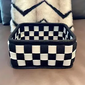 Grid Storage Basket, Efficient Storage, Desktop Drawer Organizer, Home Organizers, Ideal for Cosmetics Snacks Keys, 1pc/2pc