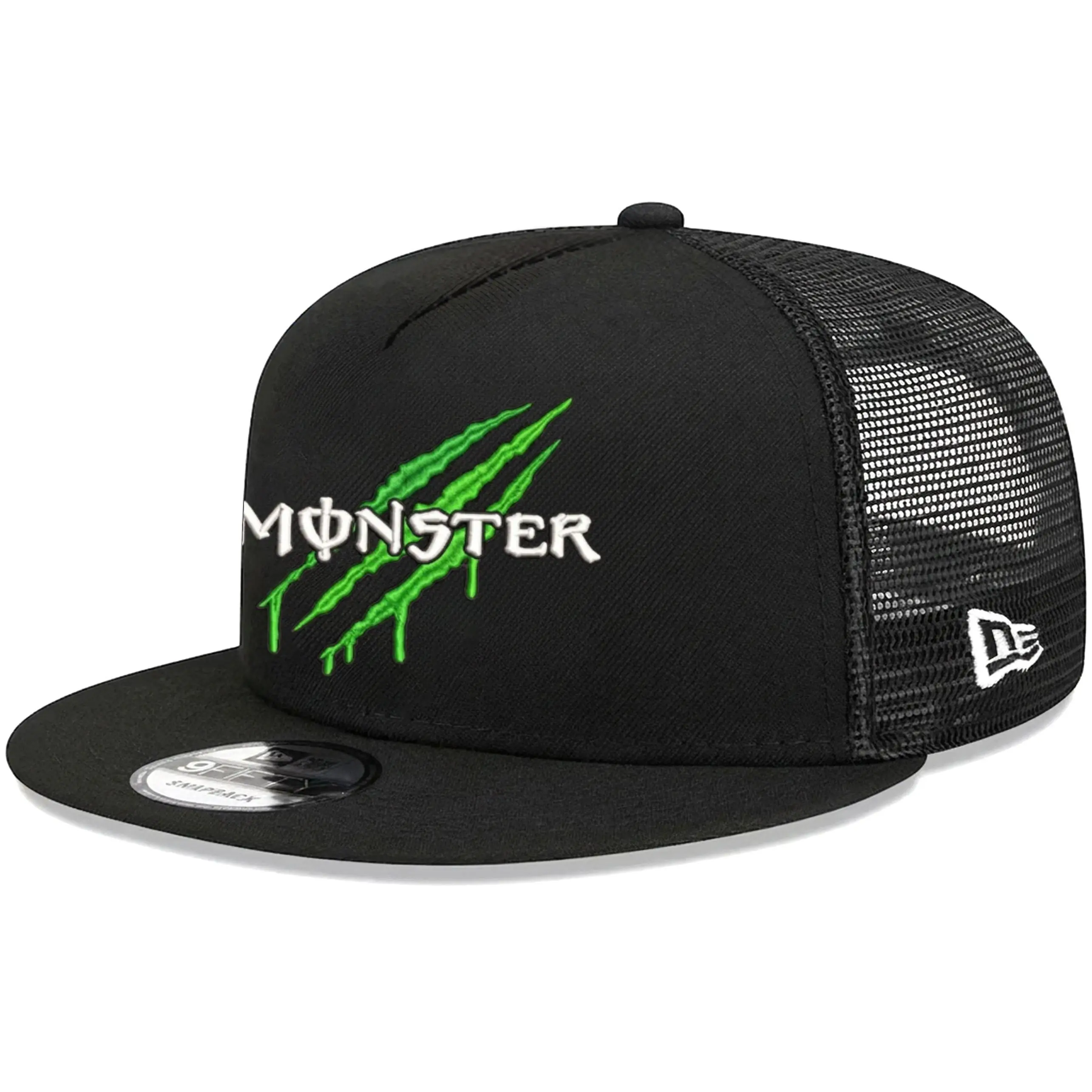 Energy Drink 59MODEL Hat Green Claw Embroidered Racing Cap, Black Motorsport Trucker Snapback Streetwear Hat for Men