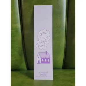 you are safe here bookmark