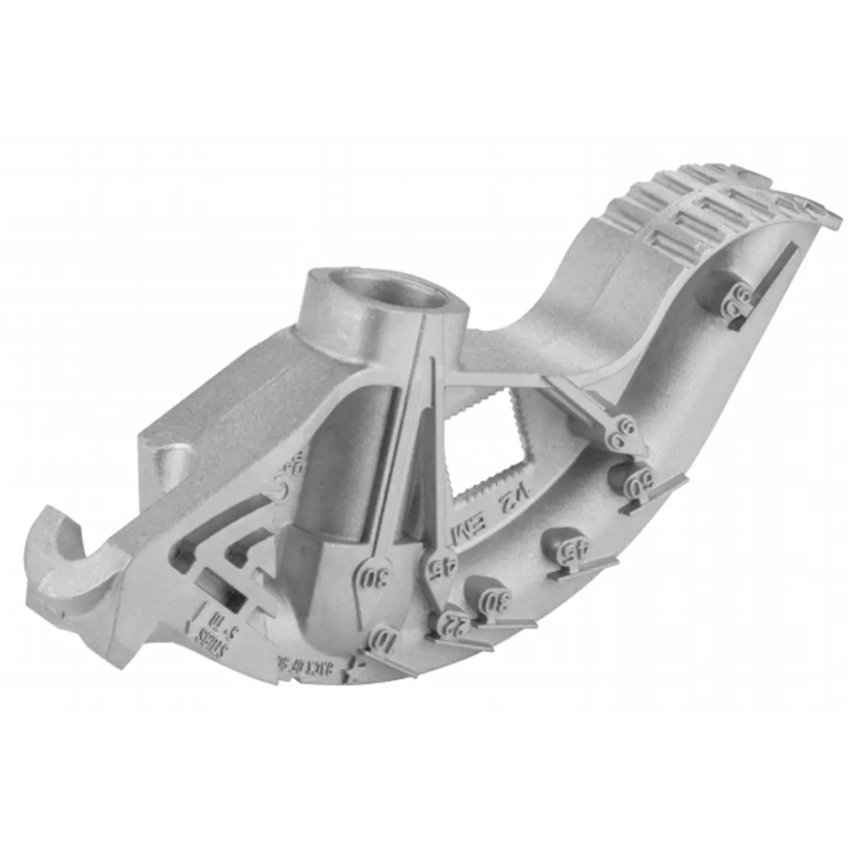 Gardner Bender Big Ben Conduit Hand Bender for 0.5 in. EMT - Heat-Treated Aluminum, Embossed Sight Lines, Bigger Hook, Bend Back Channel, Vise-Mate Holds Conduit, Easily Corrects Over Bends