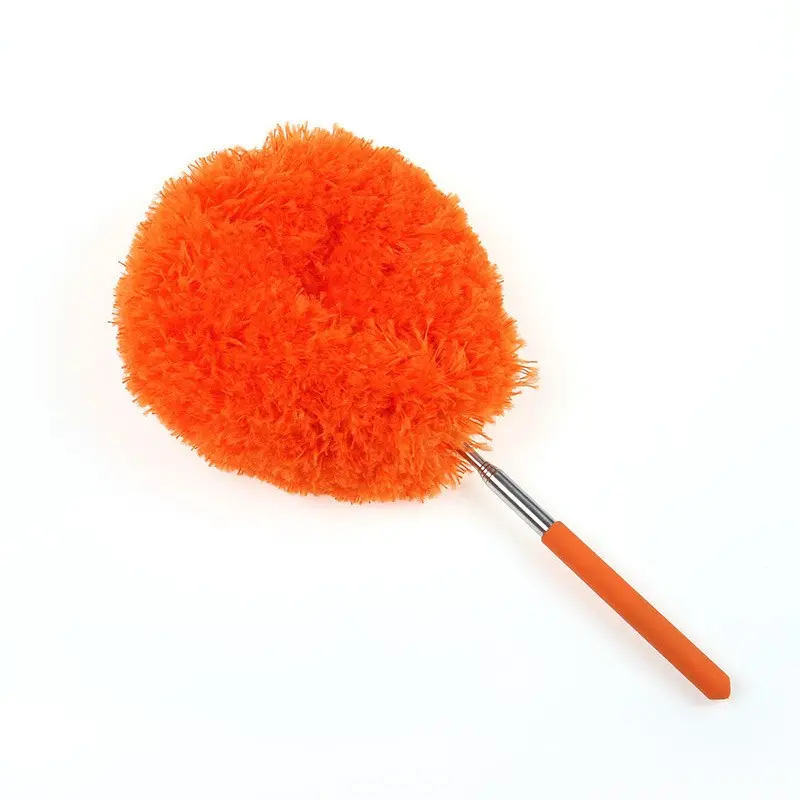 Extendable Microfiber Ceiling Fan Dust Cleaner, Long Handle, Vacuum Lock, Reusable and Washable, Effortless Cleaning Brush for High Ceilings, House Cleaning Tools, Microfiber Ceiling Duster
