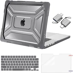 MOSISO MacBook Pro 16" Case 2025–2021 Heavy-Duty TPU Bumper Set Fits M4/M3/M2/M1 A3403 A3186 A2991 A2780 A2485 Laptop Casing Skin Insulated Cover