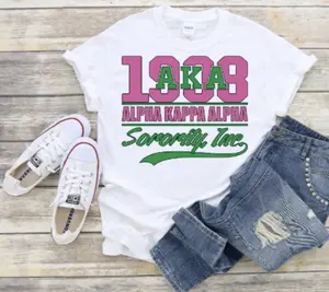 1908 AKA shirt, Ivy leaf shirt, 08 AKA shirt, Alpha Kappa Alpha shirt, 1908 shirt, Cute shirt, Alpha Kappa Alpha Sorority Paraphernalia