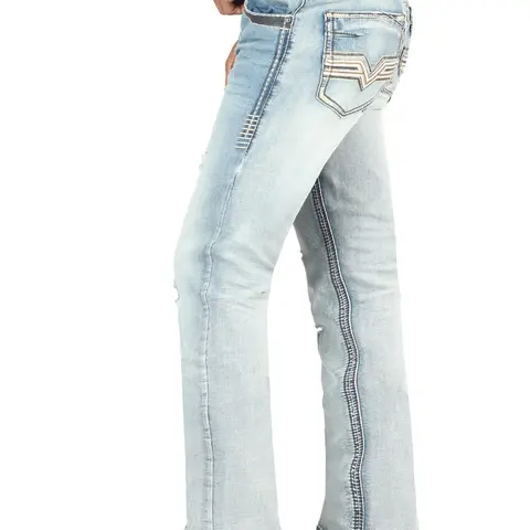 LAMASINI Cowboy Denim Jeans LM1868