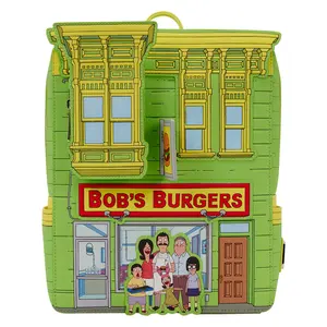 Bob's Burgers Restaurant Loungefly Mini Backpack