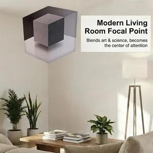 Impossible Corner Wall Decor, Realistic 3D Wall Art, Visual Illusion Decoration, Home Interior Design, Unique Room Accent