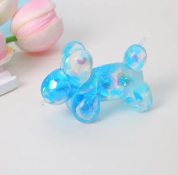 Squeeze Balloon Puppy – Blue Squeeze Balloon Puppy – Blue