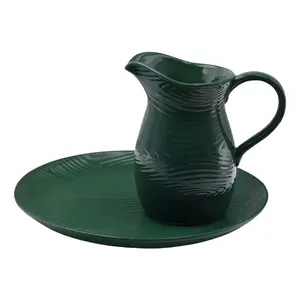 Temp-tations Woodland Nostalgic Pitcher and Platter Set