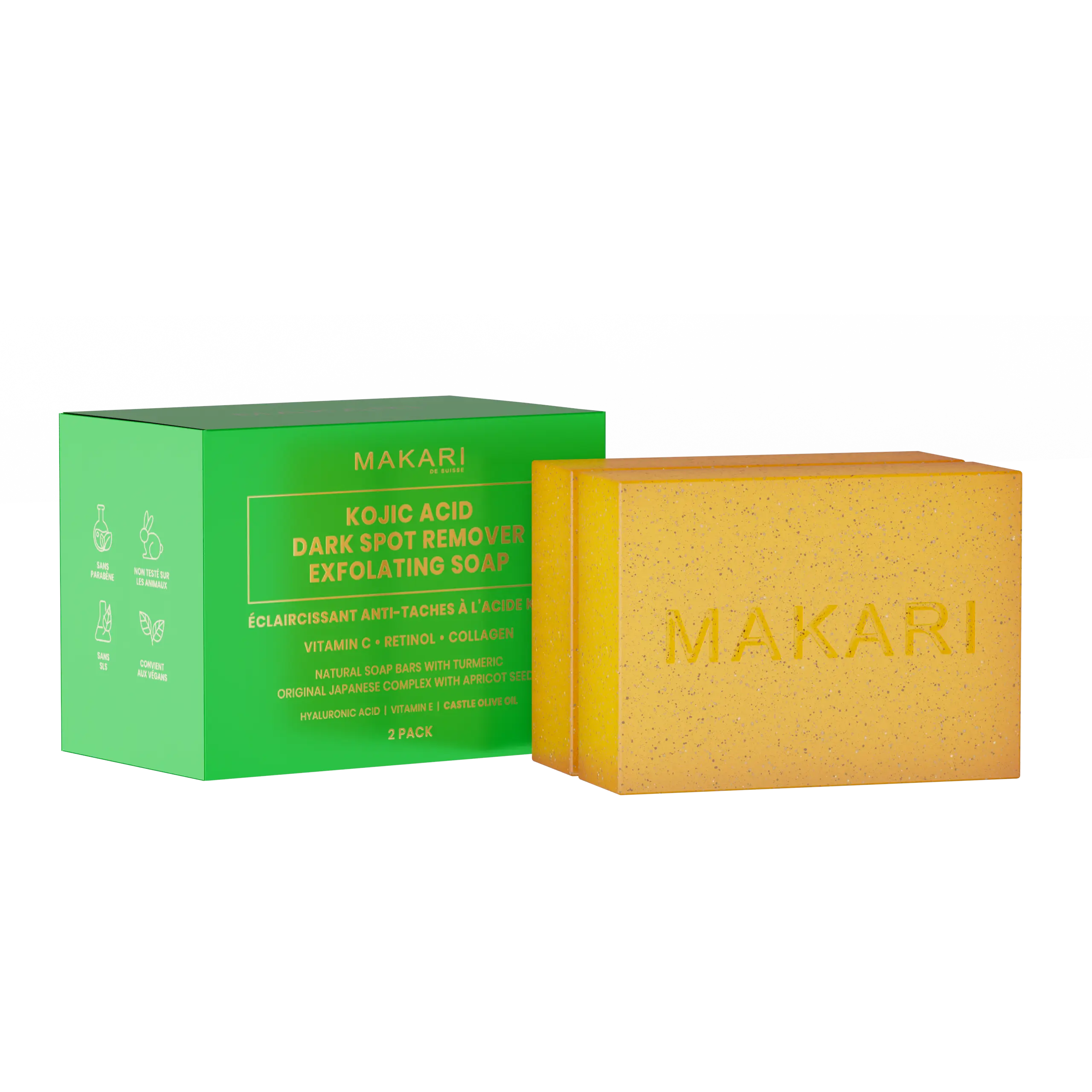 Kojic Acid Dark Spot Remover Soap Bars Kojic Acid Dark Spot Remover Soap Bars
