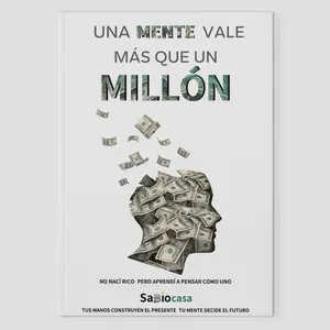 2026 Edition Professional,SabioCasa Una Mente Vale Más Que Un Millón ,Encourages Learning ,Language Enthusiast,Textbook Language,Spanish Speaker, Friendship Gift,Suitable for gifting.Mother's Day gift! Happy Mother's Day!