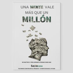 2026 Edition Professional,SabioCasa Una Mente Vale Más Que Un Millón ,Encourages Learning ,Language Enthusiast,Textbook Language,Spanish Speaker, Friendship Gift,Suitable for gifting.