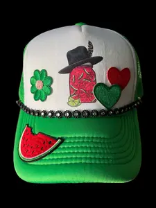 Trucker Hat Watermelon Moonshine Edition