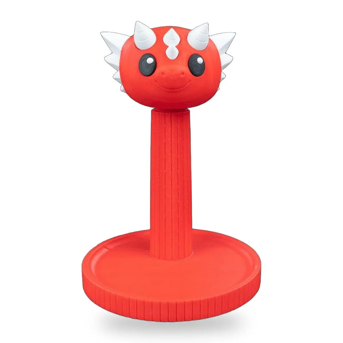 Dragon Headphone Stand, Cartoon Dragon Head Desk Pedestal for Over-Ear Headsets, Wide Round Base, Gaming Desk Display
