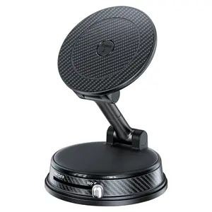 Upgrade Two-in-One 360° Adjustable Car Aroma Diffuser Magnetic Phone Stand Multi-Functional Vacuum Suction Cup Compatible with iPhone 17 Pro Max 16 15 14 13 12 Air Plus