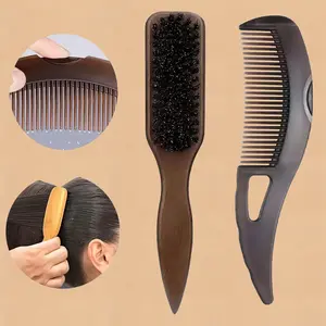 Efficient Dandruff Comb for Women Men - Scalp Massage Comb, Teaser Brush with Unique Self-Cleaning Hollow Teeth for Deep Oil, Flake & Buildup Removal, Itchy Scalp Relief & Healthy Hair Care
