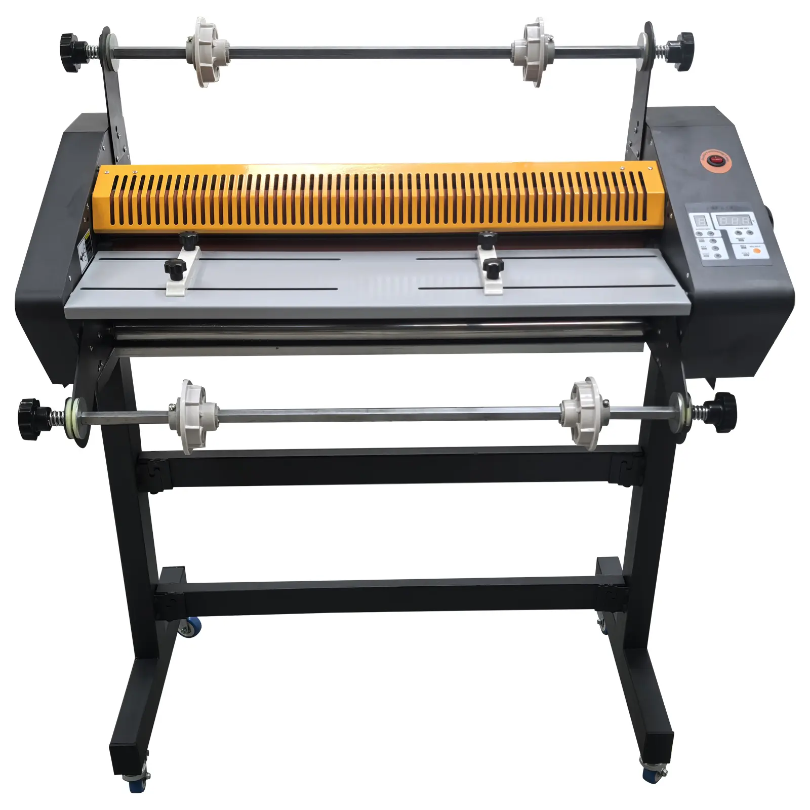 YOKOMA 110V Electric Cold Heat Laminating Machine, 635MM 25" Double-Sided Laminator for Photo Poster Advertising Lamination