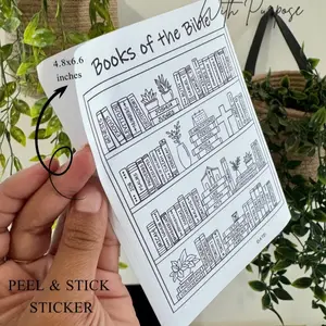 BOOKS OF THE BIE TRACKER STICKER
