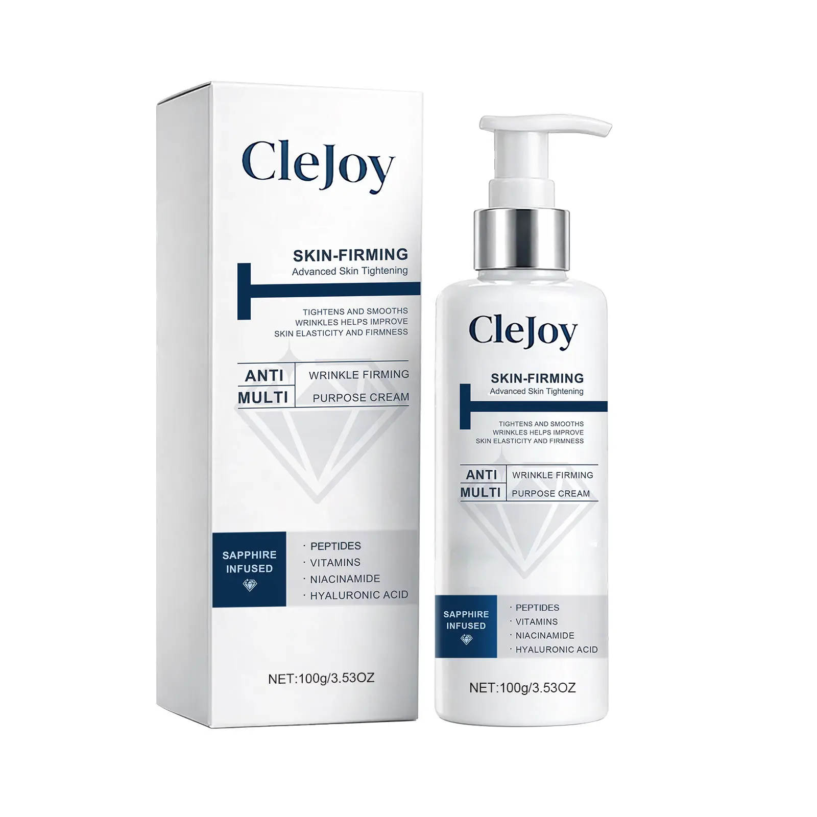 Firming Cream Multi Action Lift Wrinkles Boost Elasticity Deep Hydration Repair Skin Barrier Brighten Even Tone Restore Radiance