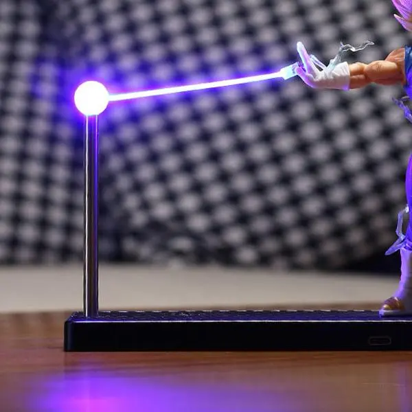 Advanced DBZ activity doll, energy wave floating nightlight, unique environmental decoration home display decorations (collection model, the best choice for gifts).
