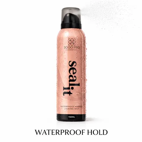 Seal It Makeup Setting Spray 350ml – Waterproof, Transfer Proof, Sweat Proof, Long Lasting Mist for All Skin Types