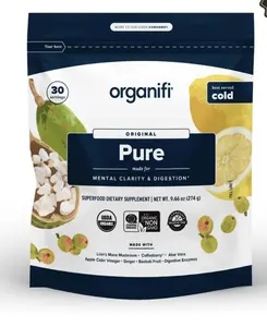 Organifi Pure - Stimulation in Learning, Memory, Focus, and Clarity - Natural Dietary Edible Fitness Supplement