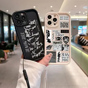 Suga D-DAY Phone Case For iPhone 17 16 15 14 13 12 11 Pro Max Plus Air & Galaxy S22 23 24 25 The Best Halloween Gifts Fans Phone Case Cover