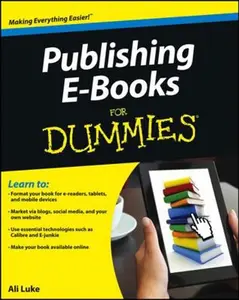 USED-Publishing E-Books for Dummies by Luke, Ali (Paperback)