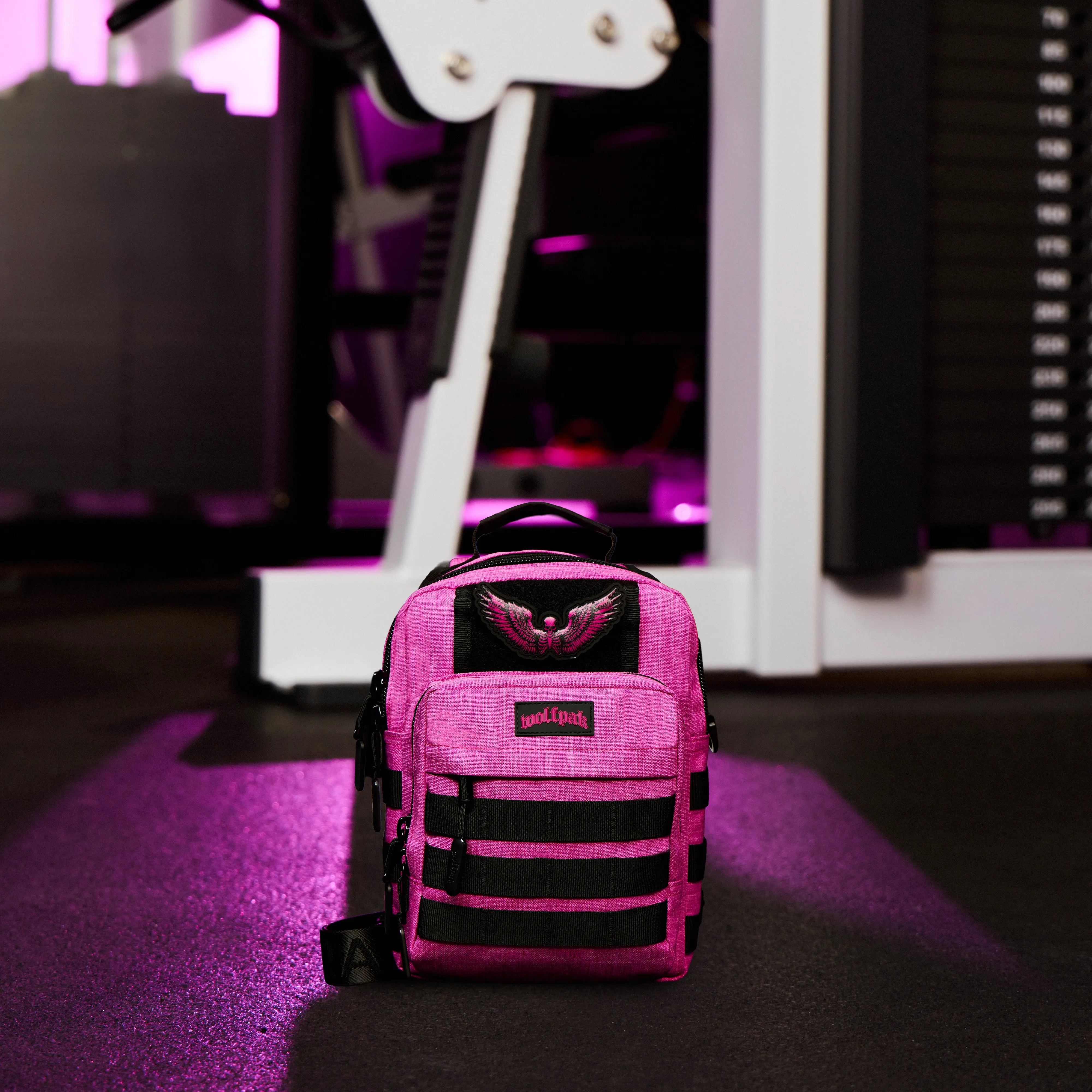 9L Tactical Sling Bag Deathwing Pink