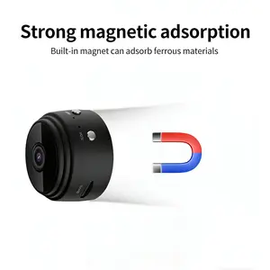 A9 1080P Mini Camera WiFi Wireless Security Camera, Remote Surveillance for Smart Home Protection, Compact Video Monitoring Device